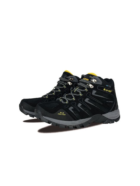 Hi-Tec Ανδρικά Ορειβατικά Μποτάκια - Torca Mid WP - Black - O010250-022