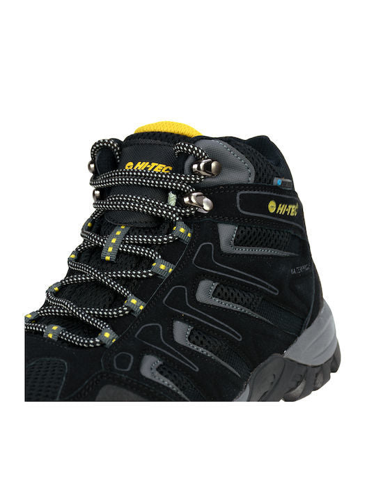 Hi-Tec Ανδρικά Ορειβατικά Μποτάκια - Torca Mid WP - Black - O010250-022