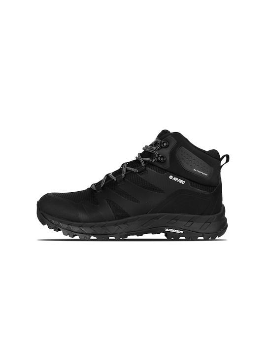 Hi-Tec Ανδρικά Ορειβατικά Μποτάκια - Nytro Mid WP - Black - O010352-021