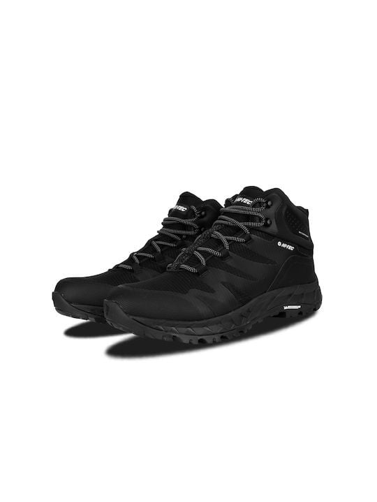 Hi-Tec Ανδρικά Ορειβατικά Μποτάκια - Nytro Mid WP - Black - O010352-021