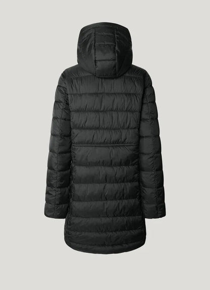 Pepe Jeans Γυναικείο Μπουφάν - long padded puffer jacket - PL4024372-999 - black