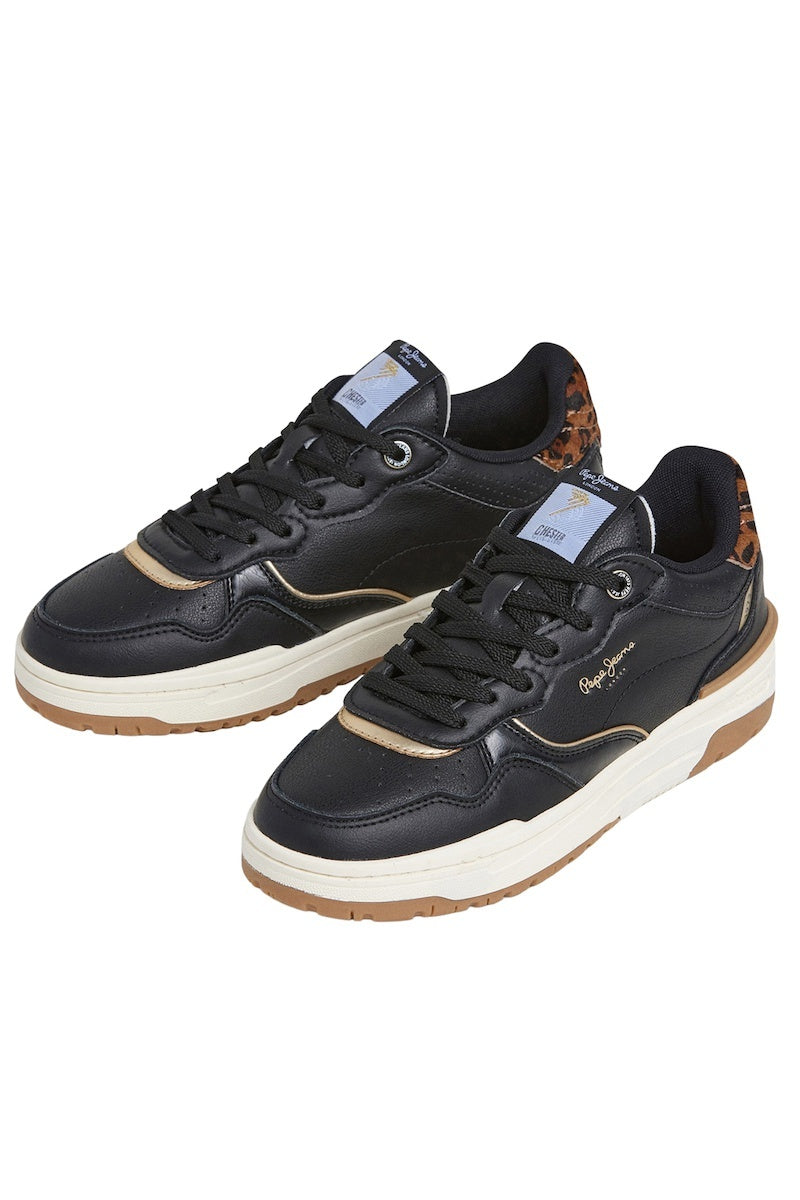 Pepe Jeans Παπούτσι Γυναικείο - Chester Supra - PLS000005-999 - Black