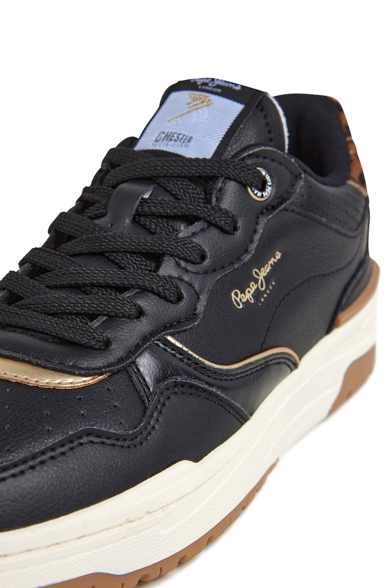 Pepe Jeans Παπούτσι Γυναικείο - Chester Supra - PLS000005-999 - Black