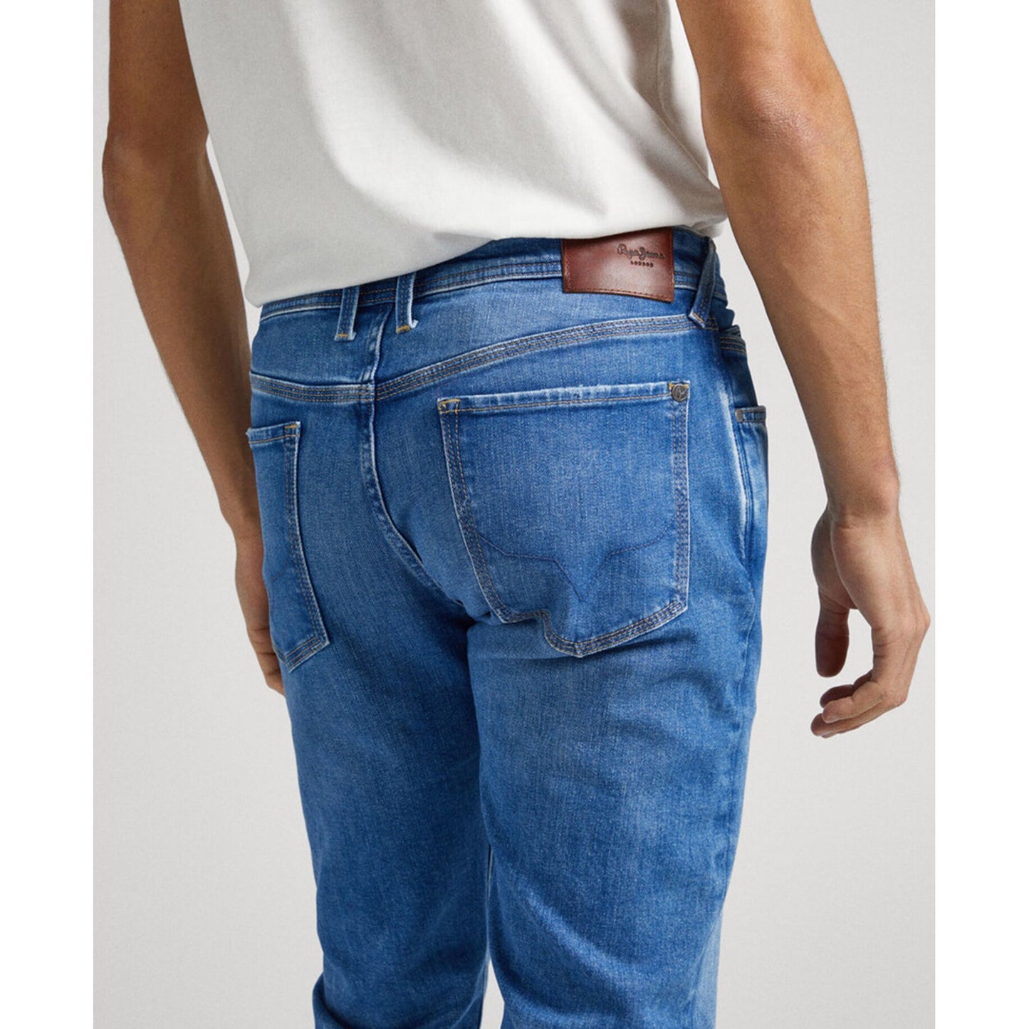 Pepe Jeans - Ανδρικό Παντελόνι Τζιν - Hatch Regular Denim - PM206323VS32-000 denim
