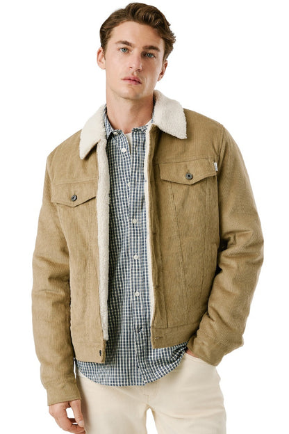 Pepe Jeans Ανδρικό Μπουφάν - JOSHUA ΚΟΤΛΕ - PM4027185-836 STONE BEIGE