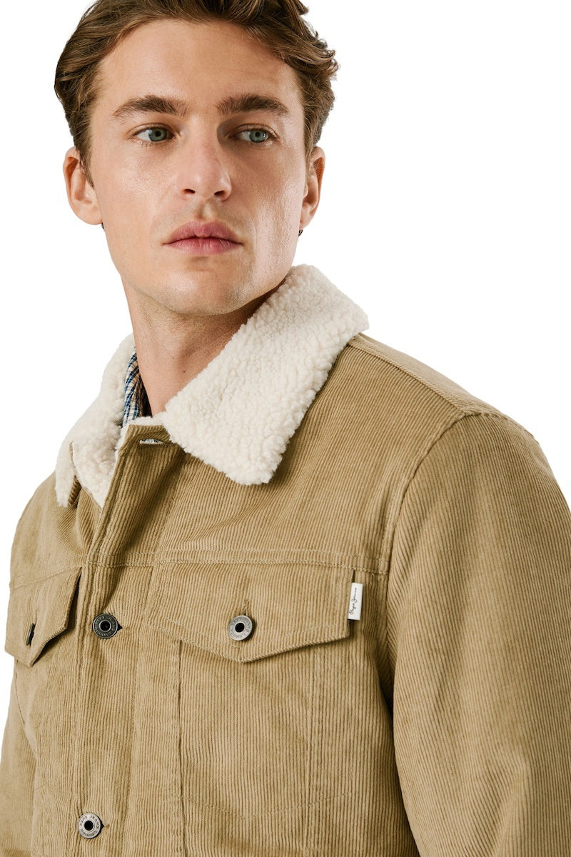 Pepe Jeans Ανδρικό Μπουφάν - JOSHUA ΚΟΤΛΕ - PM4027185-836 STONE BEIGE