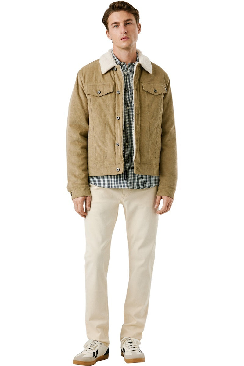 Pepe Jeans Ανδρικό Μπουφάν - JOSHUA ΚΟΤΛΕ - PM4027185-836 STONE BEIGE