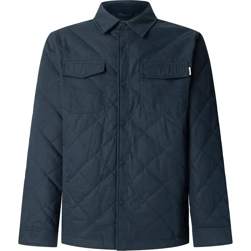 Pepe Jeans Ανδρικό Μπουφάν - quilted overshirt - PM4027197-594 - dulwich blue