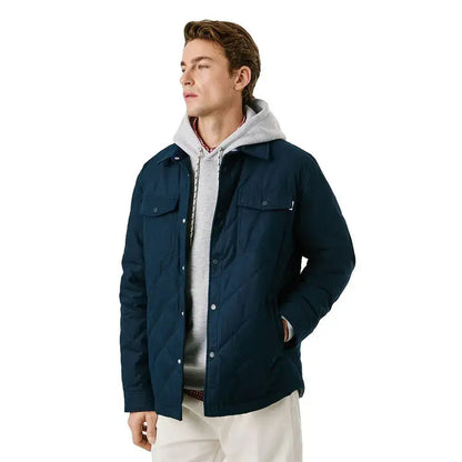 Pepe Jeans Ανδρικό Μπουφάν - quilted overshirt - PM4027197-594 - dulwich blue