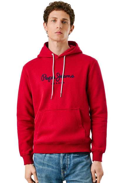 Pepe Jeans Ανδρικό Φούτερ Με Κουκούλα - MACBETH - PM5800009-285 - RUGBY RED