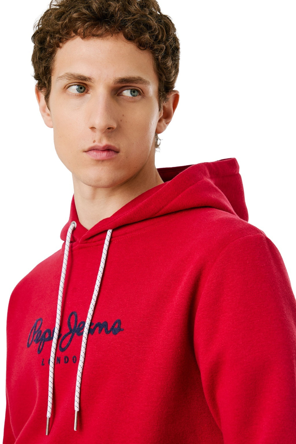 Pepe Jeans Ανδρικό Φούτερ Με Κουκούλα - MACBETH - PM5800009-285 - RUGBY RED