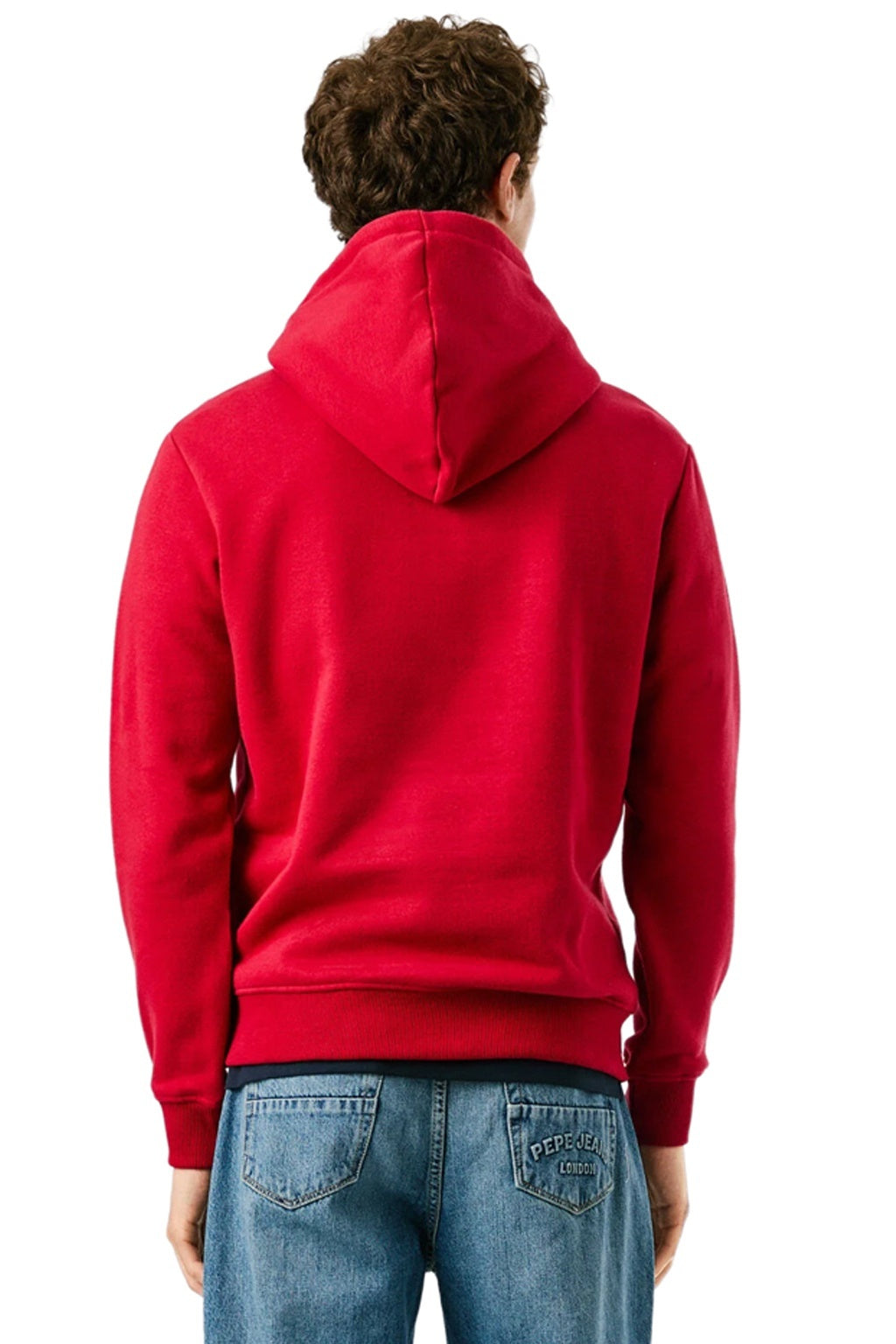 Pepe Jeans Ανδρικό Φούτερ Με Κουκούλα - MACBETH - PM5800009-285 - RUGBY RED