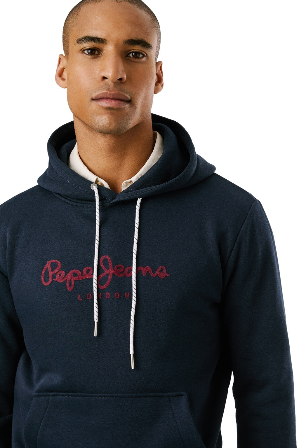 Pepe Jeans Ανδρικό Φούτερ Με Κουκούλα - MACBETH - PM5800009-594 - DULWICH BLUE