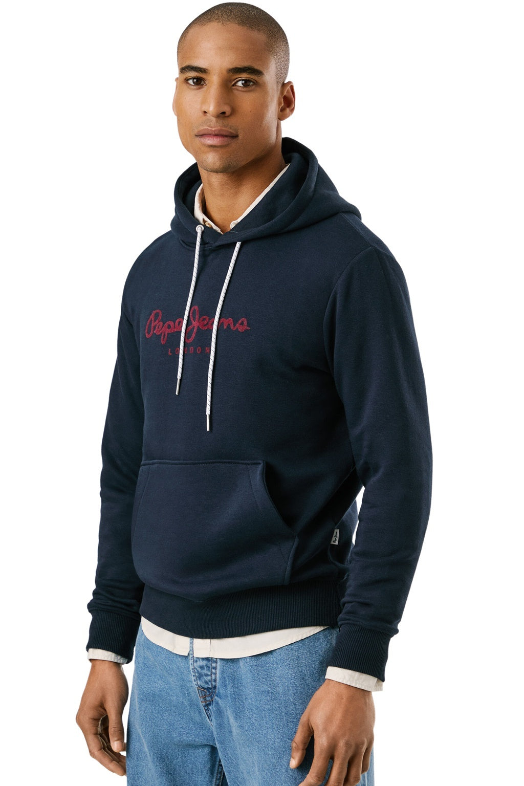 Pepe Jeans Ανδρικό Φούτερ Με Κουκούλα - MACBETH - PM5800009-594 - DULWICH BLUE