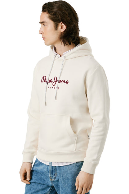 Pepe Jeans Ανδρικό Φούτερ Με Κουκούλα - MACBETH - PM5800009-804 - IVORY WHITE