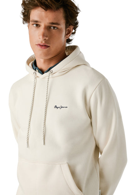 Pepe Jeans Ανδρικό Φούτερ Με Κουκούλα - PM5800012-804 - IVORY WHITE