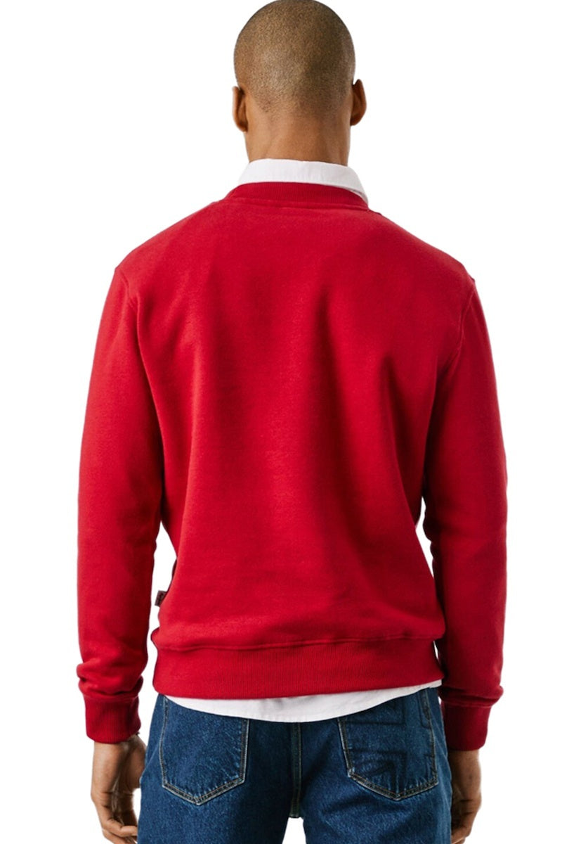 Pepe Jeans Ανδρικό Φούτερ - TREY - PM5800026-285 - RUGBY RED