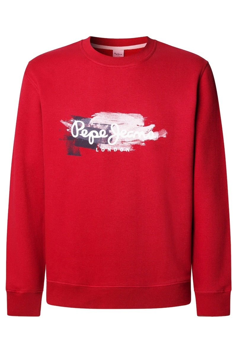 Pepe Jeans Ανδρικό Φούτερ - TREY - PM5800026-285 - RUGBY RED
