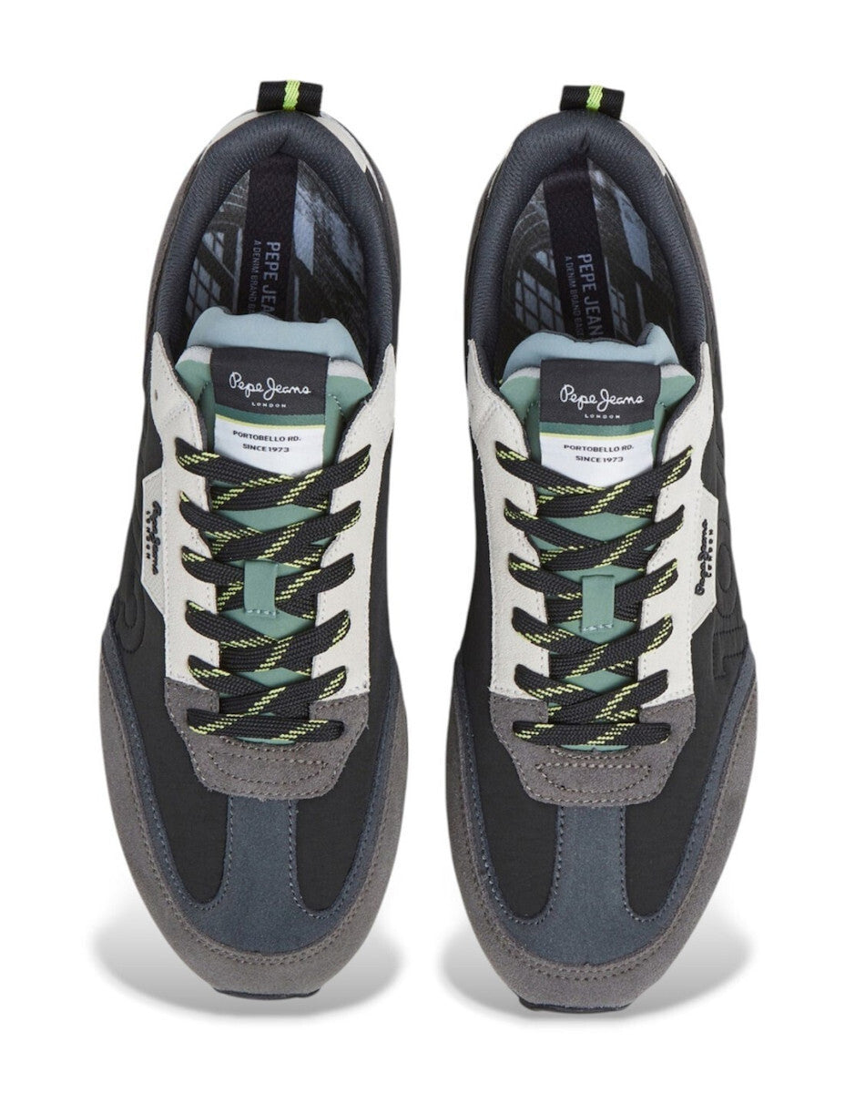 Pepe Jeans Παπούτσι Ανδρικό - Foster Connected - PMS600003-998 EBONISED GREY