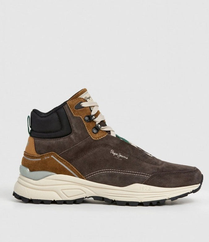 Pepe Jeans Μποτάκι Ανδρικό - DROP 3 DARREN BOOT - PMS600011-898 DARK BROWN
