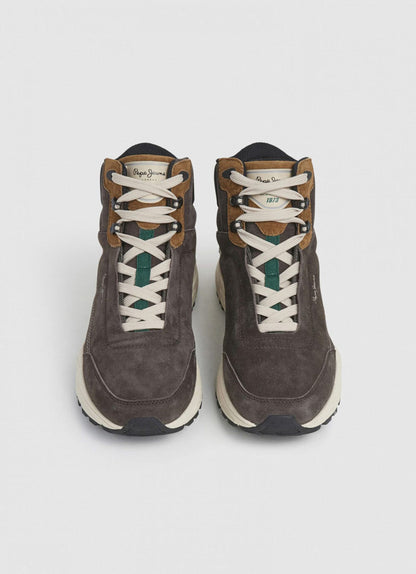 Pepe Jeans Μποτάκι Ανδρικό - DROP 3 DARREN BOOT - PMS600011-898 DARK BROWN