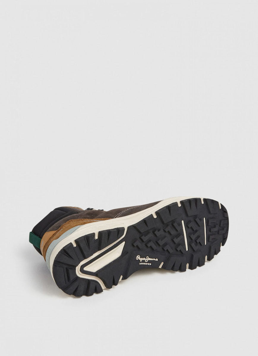 Pepe Jeans Μποτάκι Ανδρικό - DROP 3 DARREN BOOT - PMS600011-898 DARK BROWN