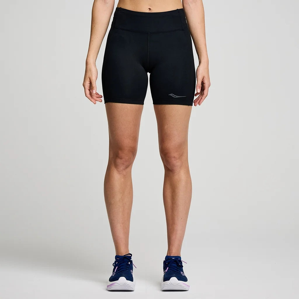 Saucony Γυναικείο Σόρτς - Fortify 6" Short - SAW800451-BK - Black