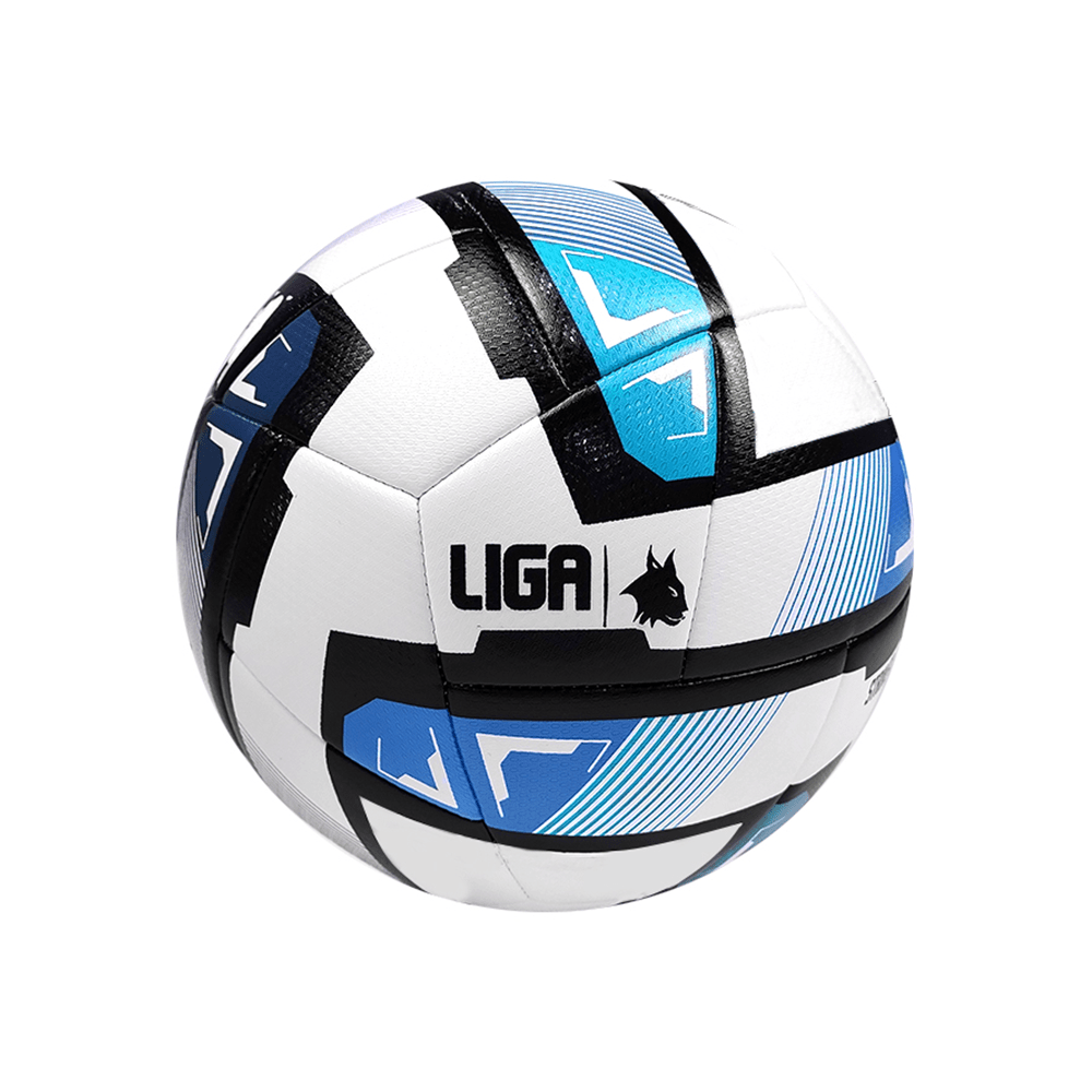 Liga Sport Μπάλα Ποδοσφαίρου - Soccer Ball Energy - Cyan Black White - SBENERGY4