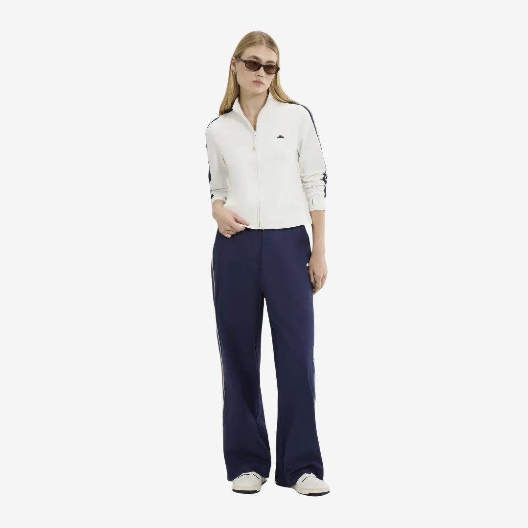 Ellesse Γυναικεία ζακέτα με φερμουάρ Banff FZ Jacket in Off White - SGB22755-904 OFF WHITE