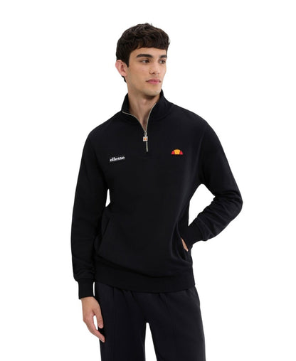 Ellesse Ανδρική Μπλούζα Zip - MENS CLASSICS PELEGRINI 1/4 ZIP - SHB14638-011 Black