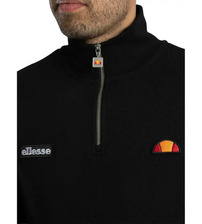 Ellesse Ανδρική Μπλούζα Zip - MENS CLASSICS PELEGRINI 1/4 ZIP - SHB14638-011 Black