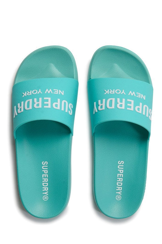 Superdry Γυναικείες Παντόφλες - Sdna Core Ombre Pool Slide - WF310236A-9MQ - Bali Blue