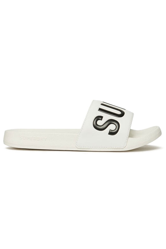 Superdry Γυναικείες Παντόφλες - Sdna Core Pool Slide - WF310237A-T7X - Brilliant White