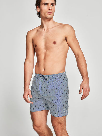 North Sails Μαγιό Σόρτ - Ανδρικό - Swim Shorts In Recycled Fabri 673454-C011 color: combo 11