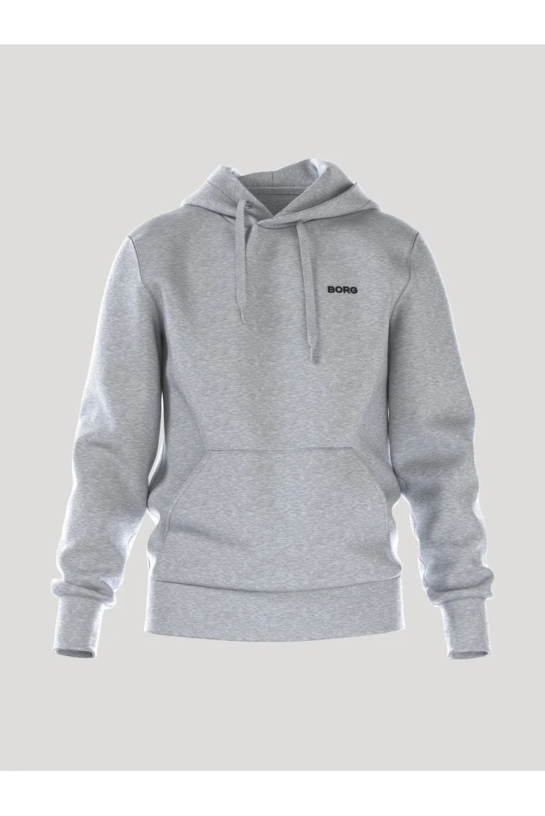 Bjorn Borg Ανδρικό Φούτερ Με Κουκούλα - Borg Essential 4 Hoodie - Grey Melange