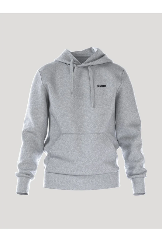 Bjorn Borg Ανδρικό Φούτερ Με Κουκούλα - Borg Essential 4 Hoodie - Grey Melange