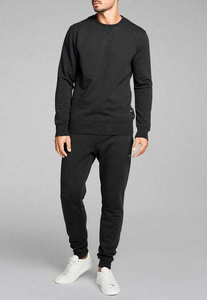 Bjorn Borg Παντελόνι Φούτερ Ανδρικό Centre Tapered Pants Black Beauty