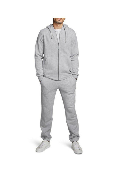Bjorn Borg Ανδρική ζακέτα με κουκούλα Centre Zip Hood Light Grey Melanze