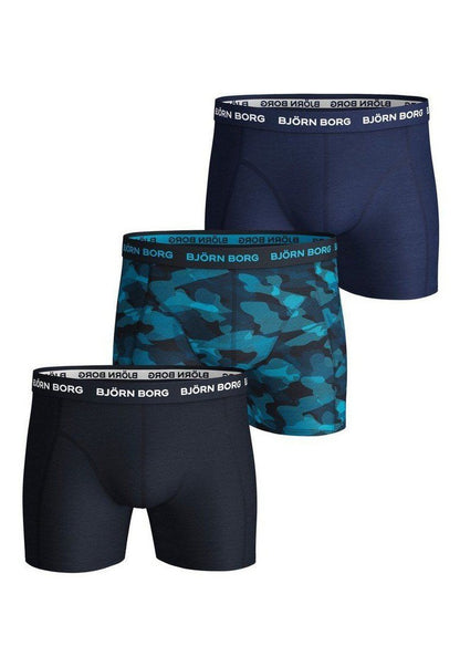 Bjorn Borg Ανδρικά Εσώρουχα τεμ Shorts Solid Pieces Total Eclipse