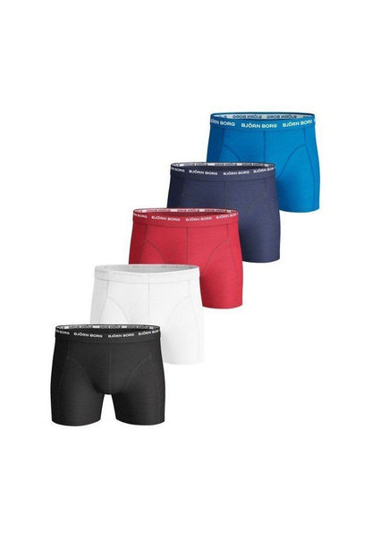 Bjorn Borg Ανδρικά Εσώρουχα Τεμ Shorts Solid Pieces Multicolors